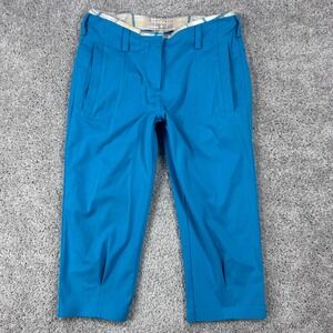 Nike Golf Tour Premium Dri-FIT Blue Capri Pants Womens Size‎ 0 Slim Fit Cropped